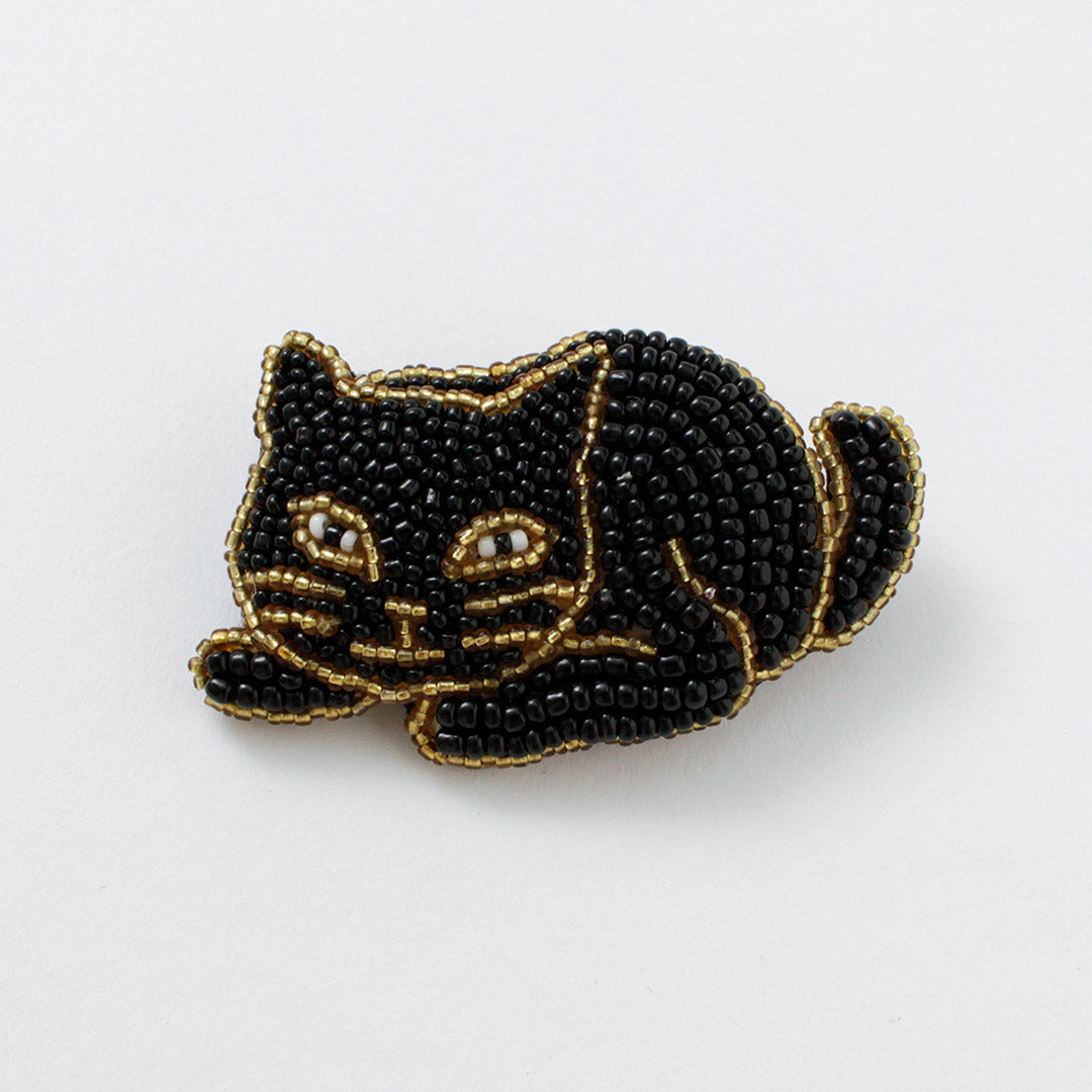 BEADED ACCESSORIES(ビーズアクセサリー) ビーズ ピンバッジ M