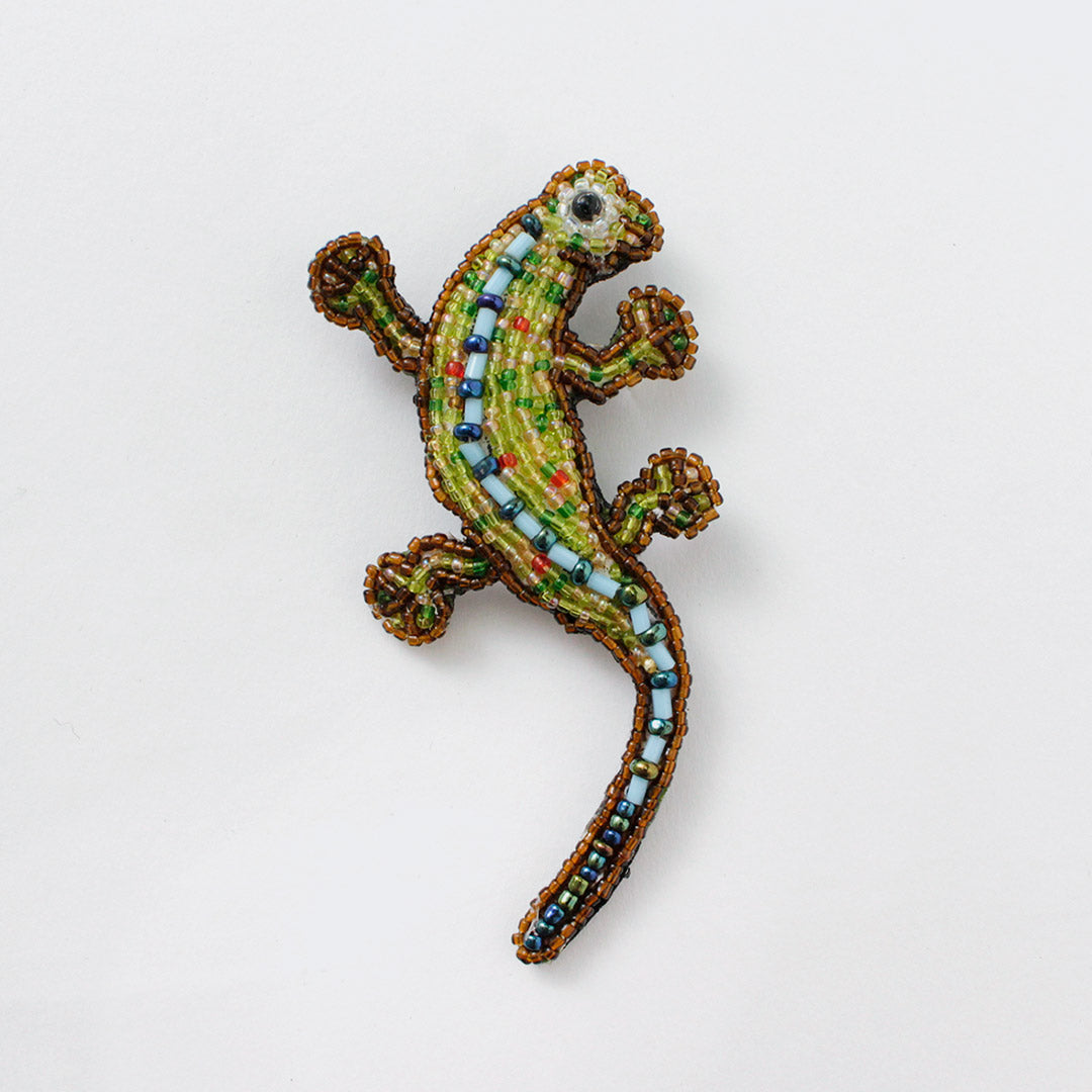 BEADED ACCESSORIES(ビーズアクセサリー) ビーズ ピンバッジ L