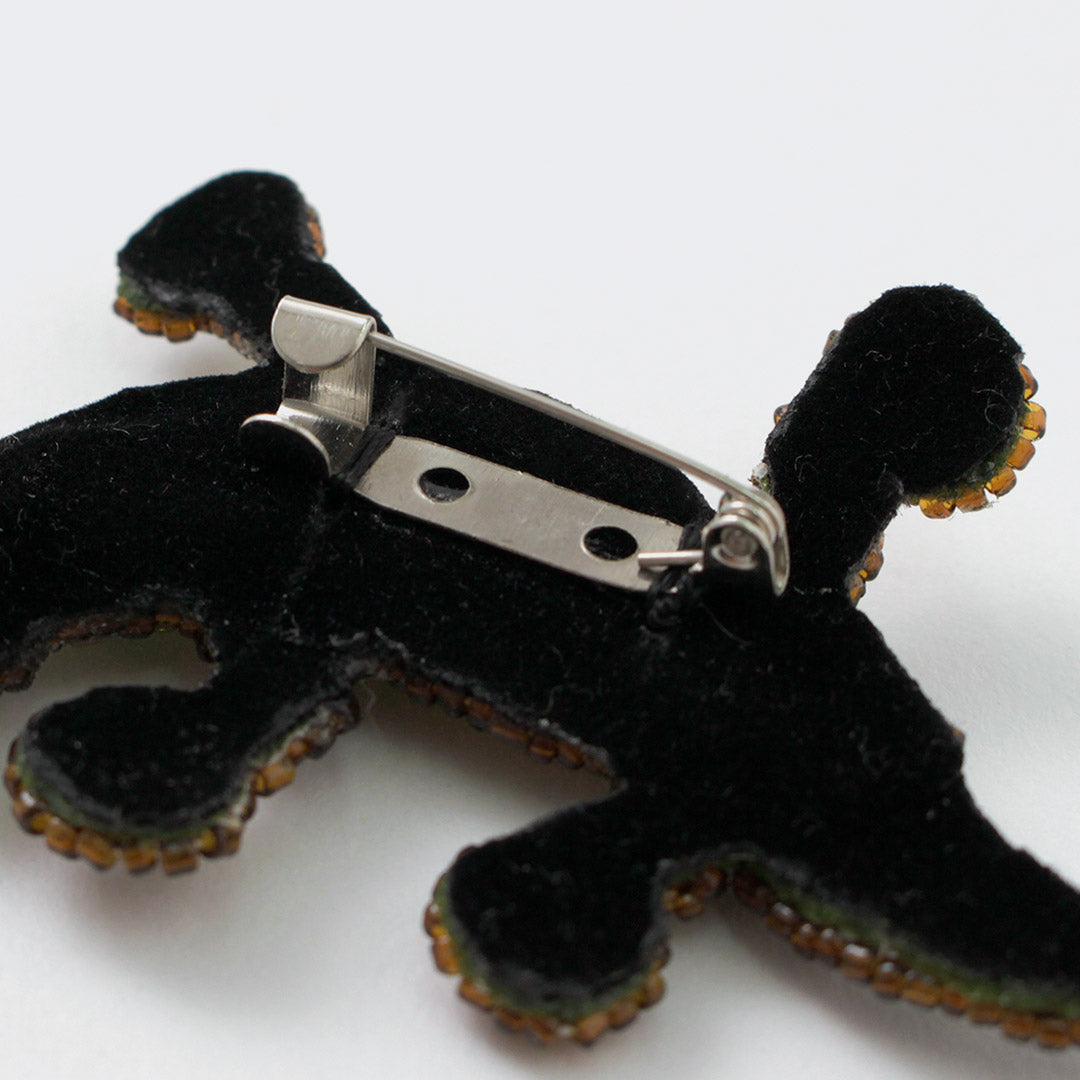 BEADED ACCESSORIES(ビーズアクセサリー) ビーズ ピンバッジ L