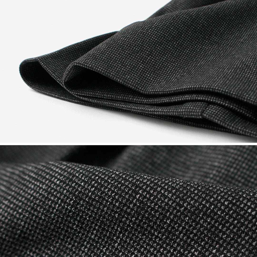 【50%OFF】FLISTFIA(フリストフィア) ウールライク タックワイドトラウザー