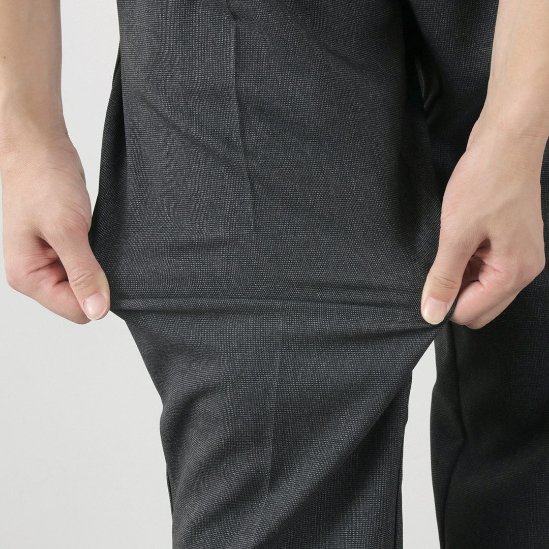 【50%OFF】FLISTFIA(フリストフィア) ウールライク タックワイドトラウザー