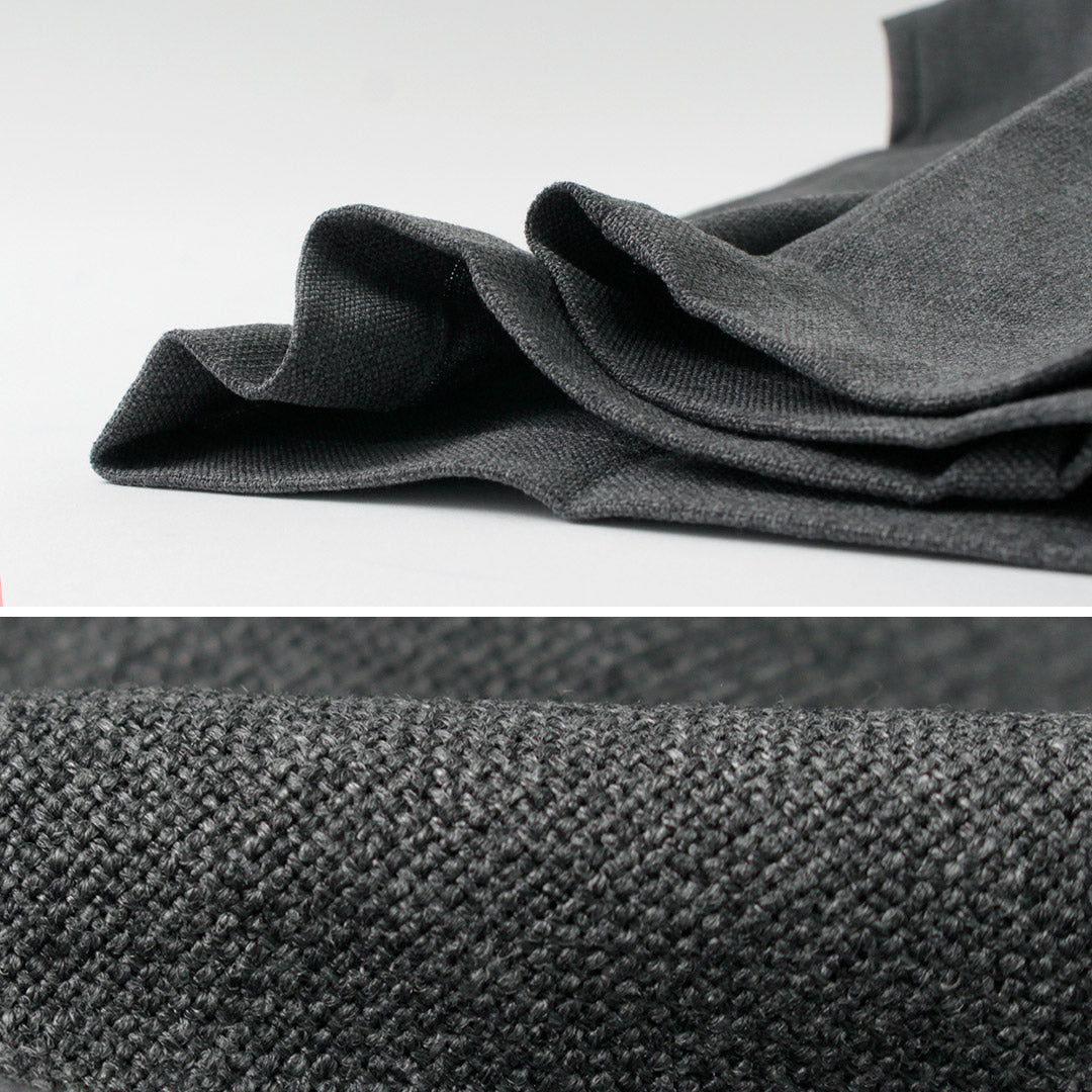 FOB FACTORY(FOBファクトリー) F0529 スタプレ ワイドトラウザー