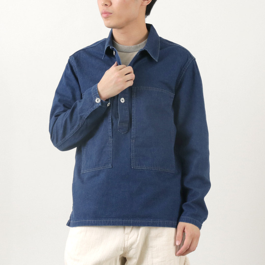 FOB FACTORY(FOBファクトリー) F2442 USアーミー デニム PO ジャケット