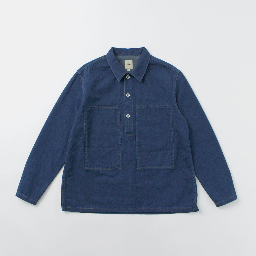 FOB FACTORY(FOBファクトリー) F2442 USアーミー デニム PO ジャケット