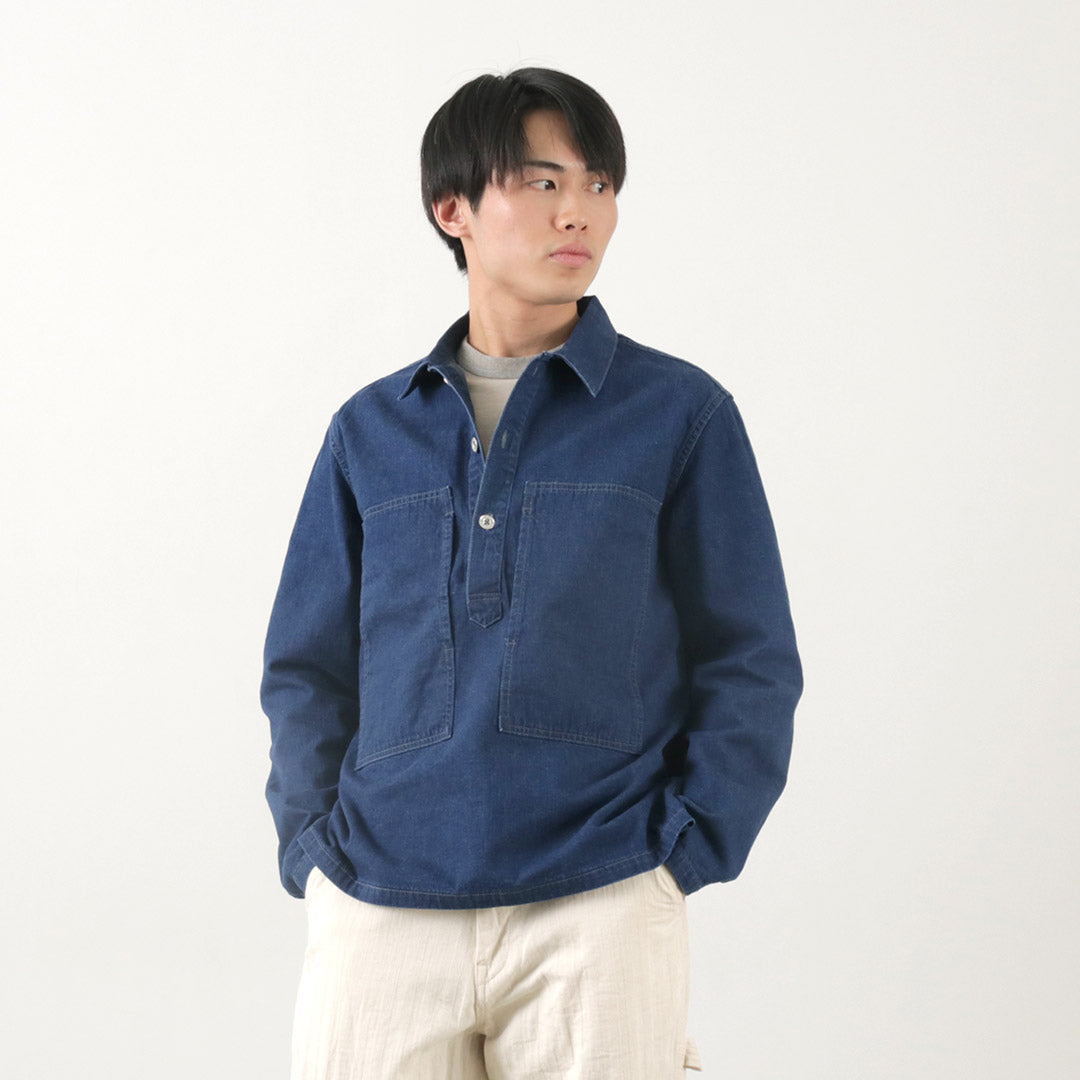 FOB FACTORY(FOBファクトリー) F2442 USアーミー デニム PO ジャケット