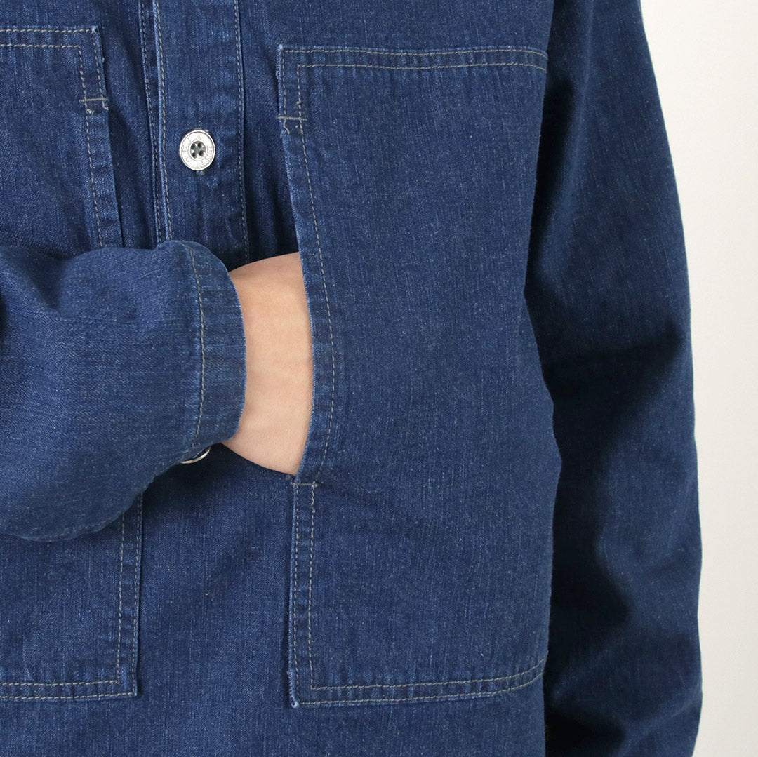 FOB FACTORY(FOBファクトリー) F2442 USアーミー デニム PO ジャケット