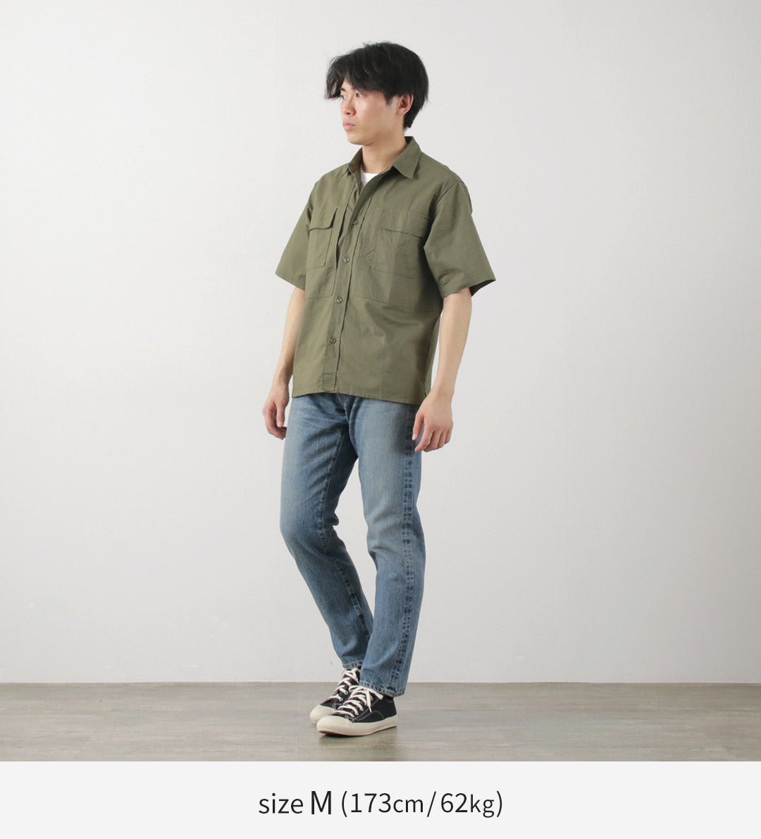 FOB FACTORY(FOBファクトリー) F3499 半袖フィールドシャツ