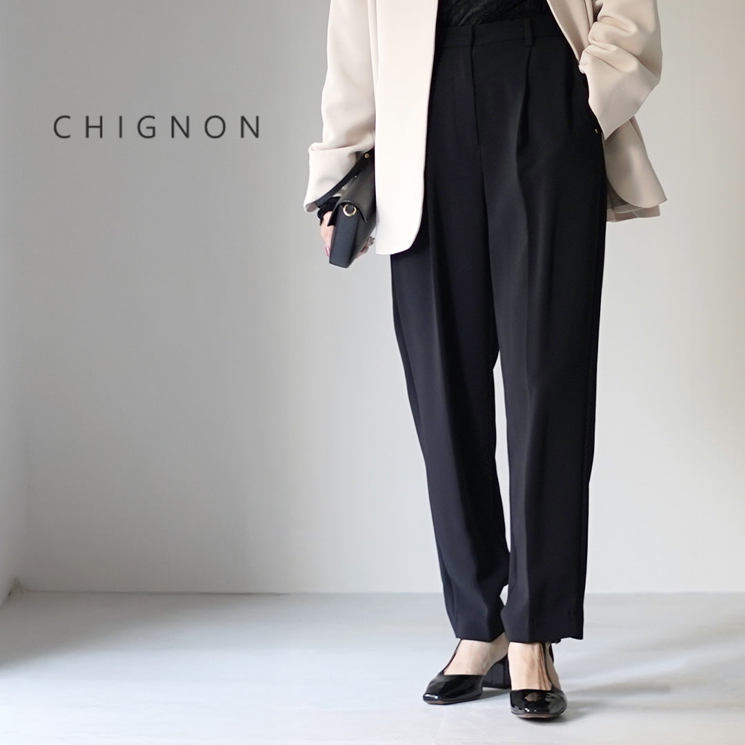 【50%OFF】CHIGNON(シニヨン) チャーム テーパードパンツ