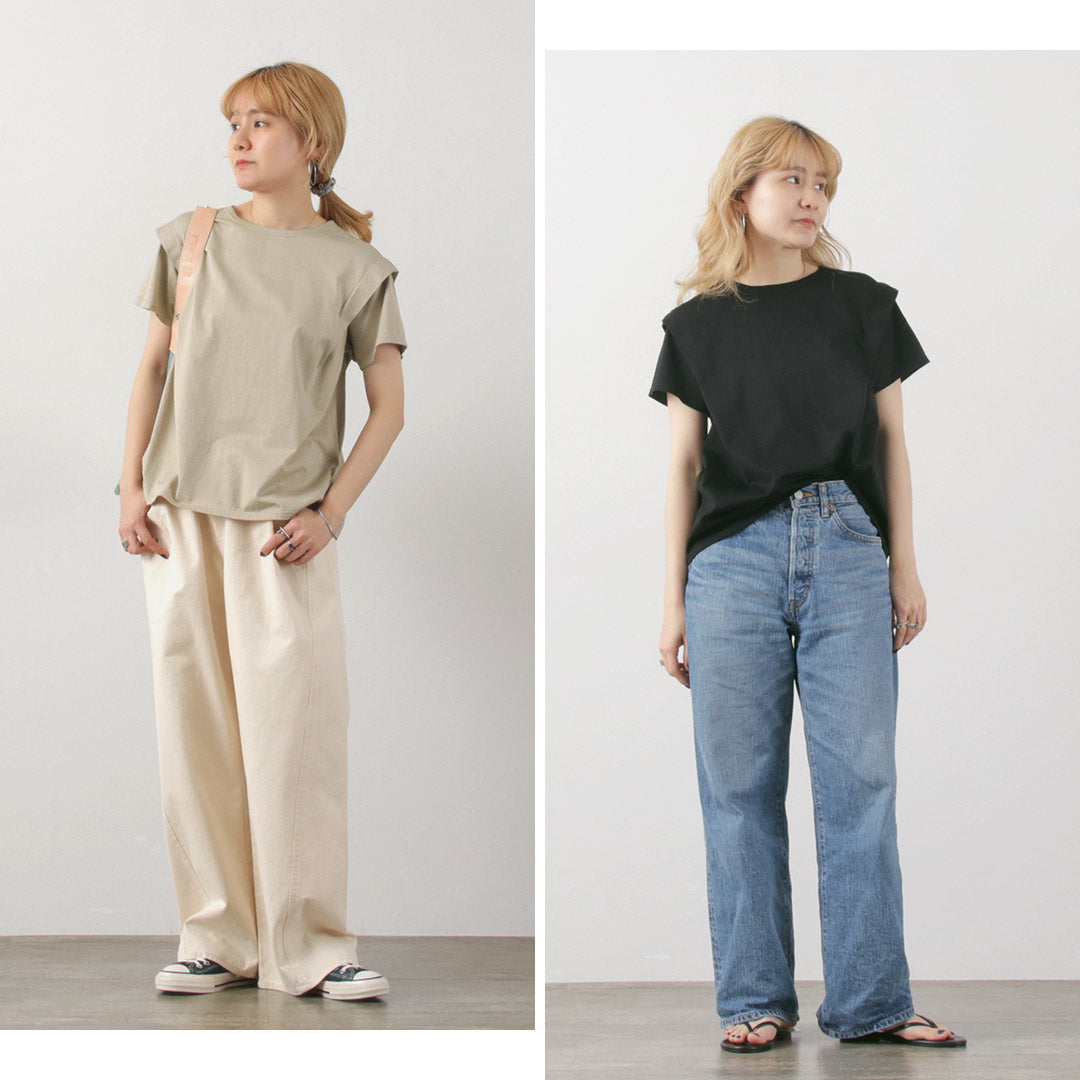 COMMENCEMENT(コメンスメント) レイヤードライク Tシャツ