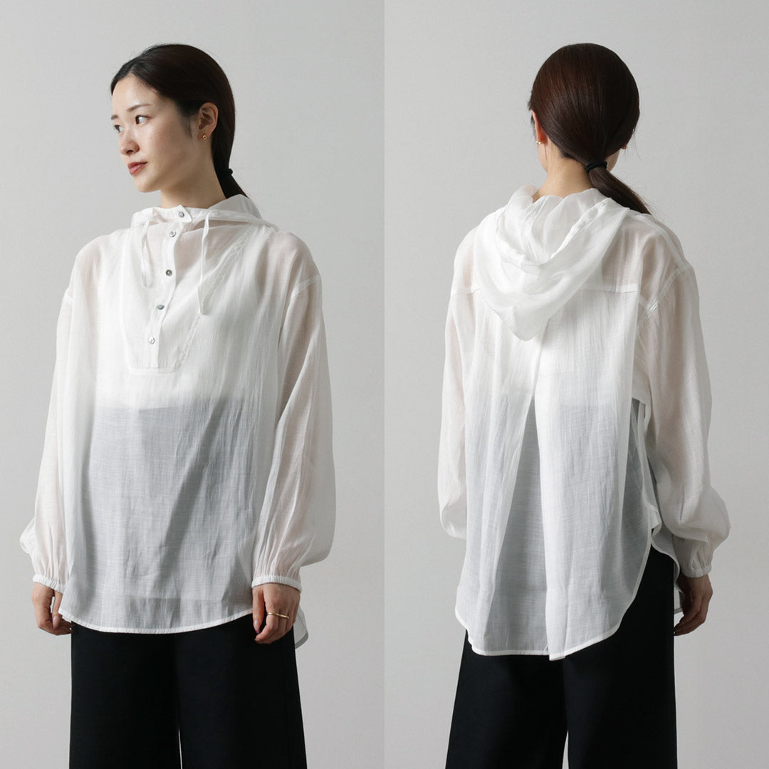 【30%OFF】KELEN(ケレン) COO シアー アノラック トップス