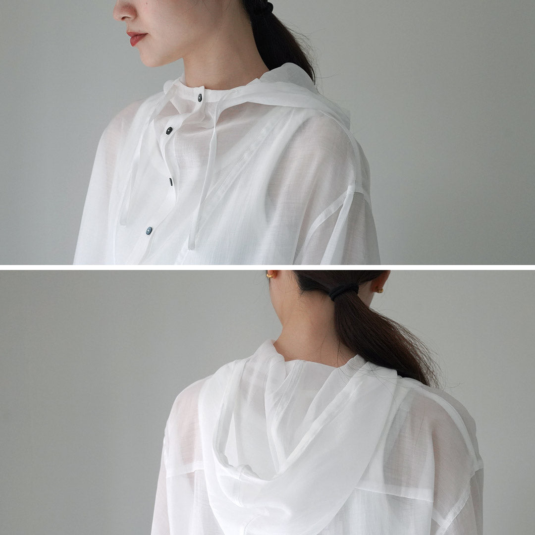 【30%OFF】KELEN(ケレン) COO シアー アノラック トップス