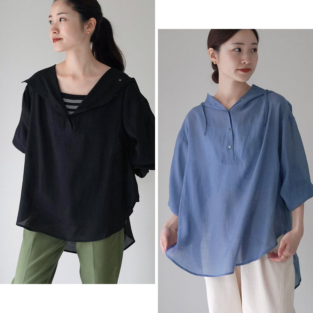 【30%OFF】KELEN(ケレン) COO シアー アノラック トップス
