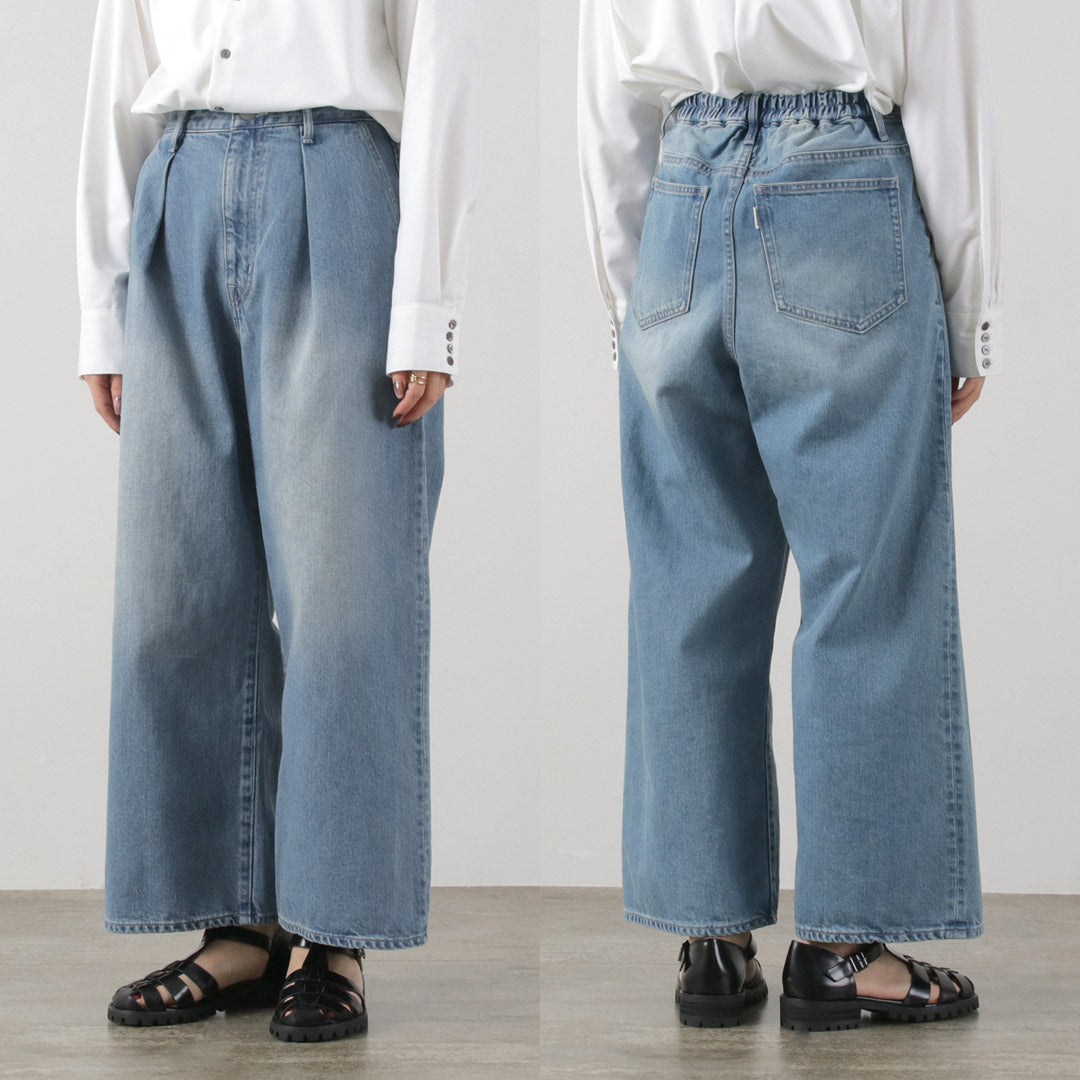 【30%OFF】KELEN(ケレン) LITY タックデニム