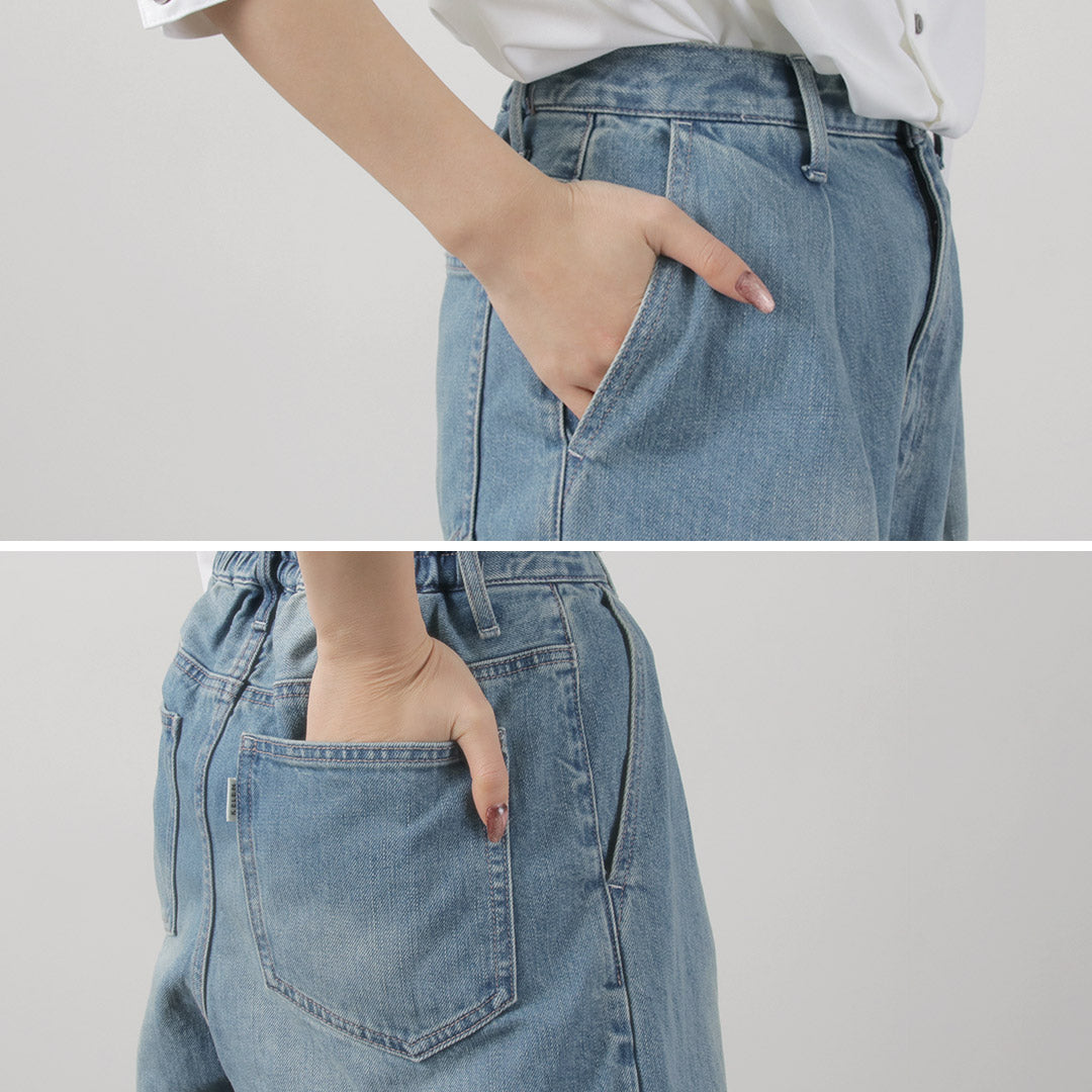 【30%OFF】KELEN(ケレン) LITY タックデニム