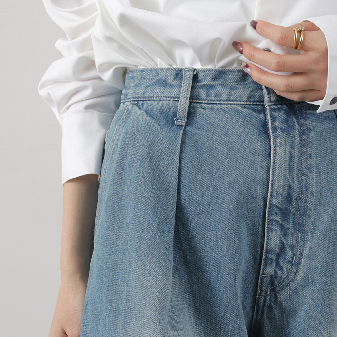 【30%OFF】KELEN(ケレン) LITY タックデニム