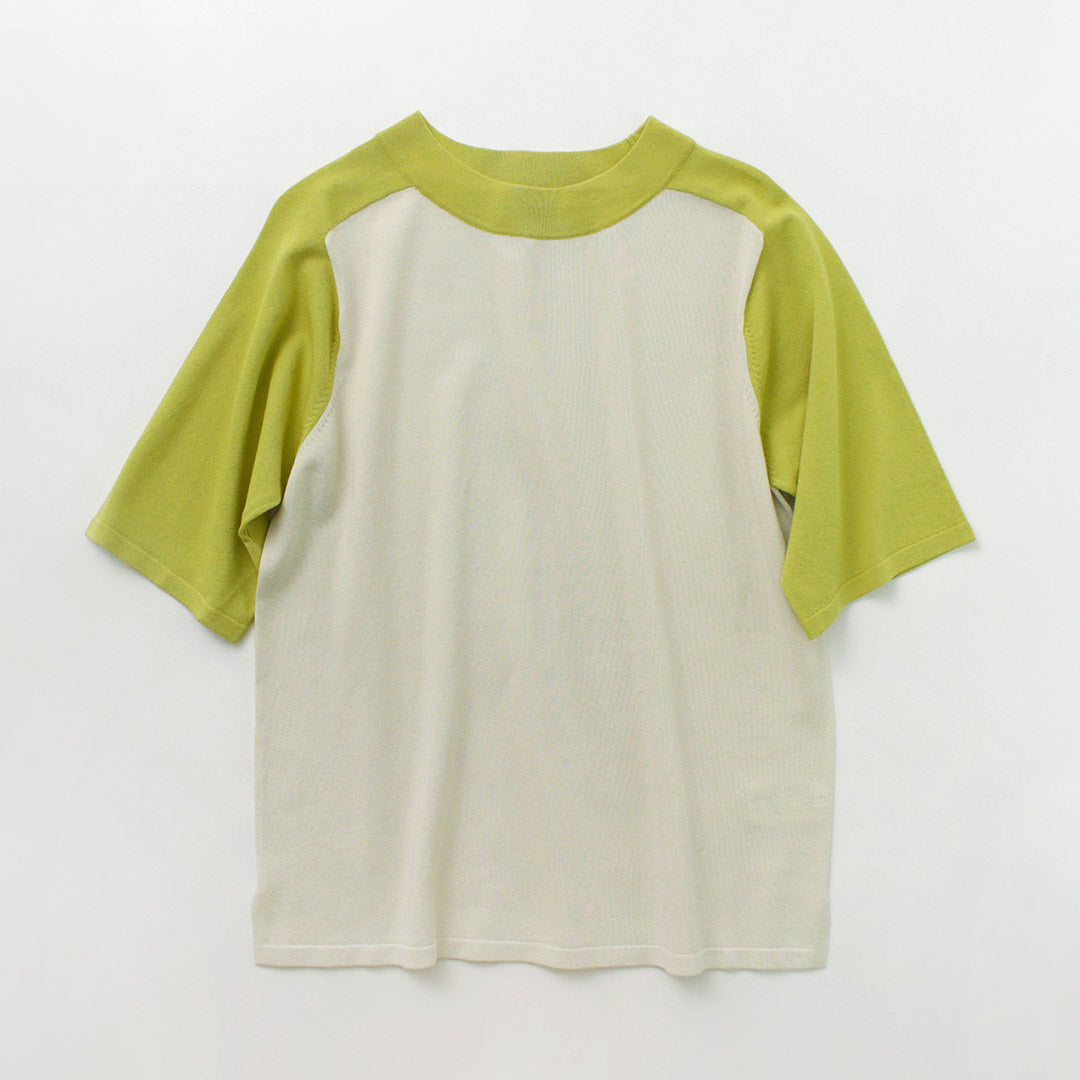 【20%OFF】KELEN(ケレン) CHIA ハーフスリーブ ニット トップス