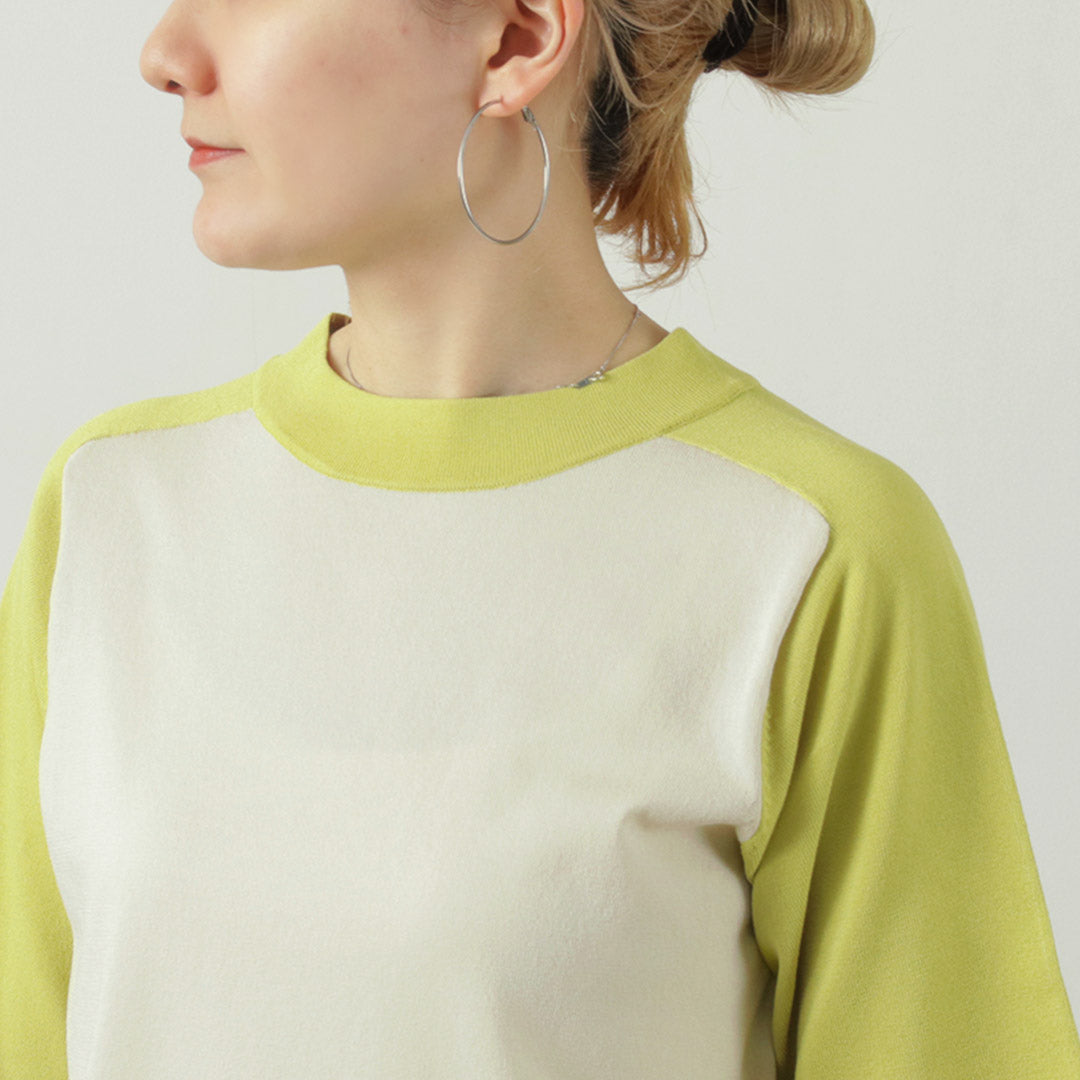 【20%OFF】KELEN(ケレン) CHIA ハーフスリーブ ニット トップス