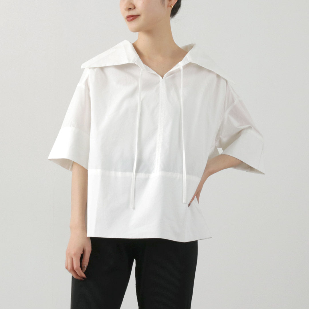 【30%OFF】KELEN(ケレン) URBENA ワイドカラー ブラウス