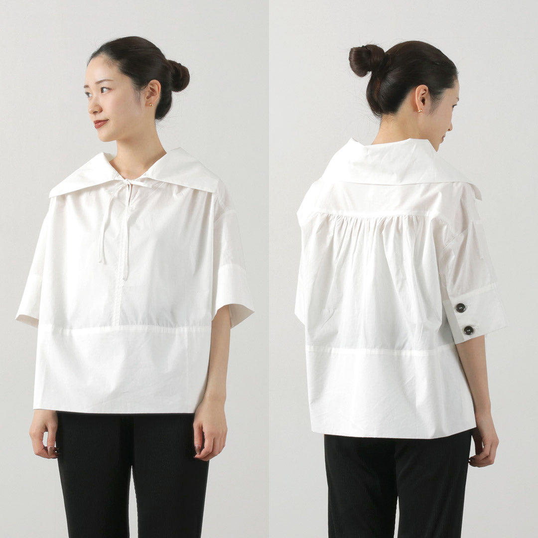 【30%OFF】KELEN(ケレン) URBENA ワイドカラー ブラウス