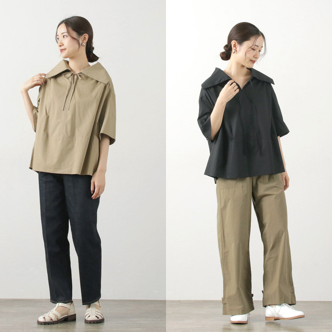 【30%OFF】KELEN(ケレン) URBENA ワイドカラー ブラウス