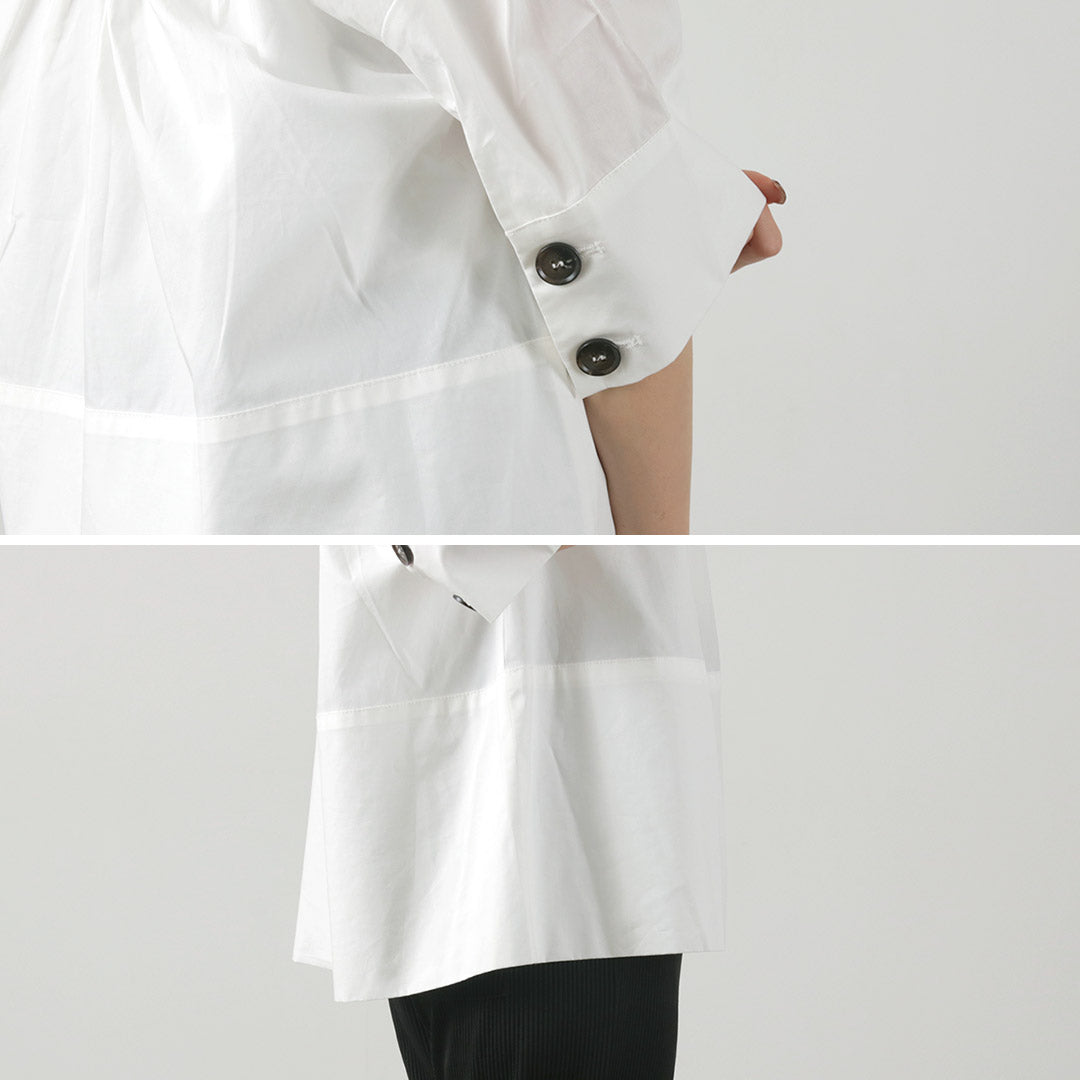 【30%OFF】KELEN(ケレン) URBENA ワイドカラー ブラウス