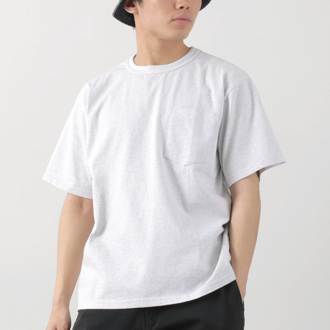 BARNS(バーンズ) タフネック ショートスリーブ ソリッド Tシャツ