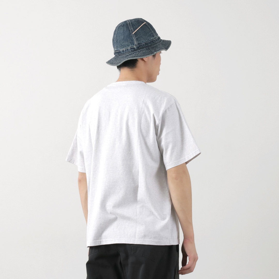 BARNS(バーンズ) タフネック ショートスリーブ ソリッド Tシャツ