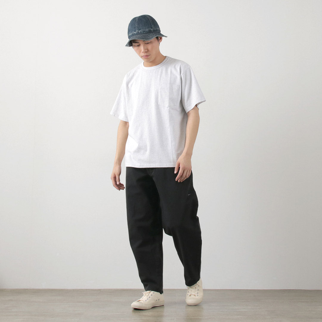 BARNS(バーンズ) タフネック ショートスリーブ ソリッド Tシャツ