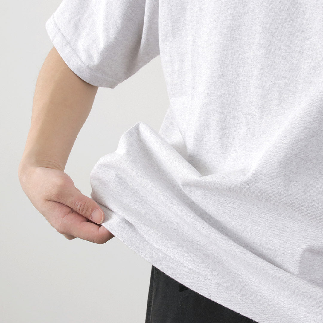 BARNS(バーンズ) タフネック ショートスリーブ ソリッド Tシャツ