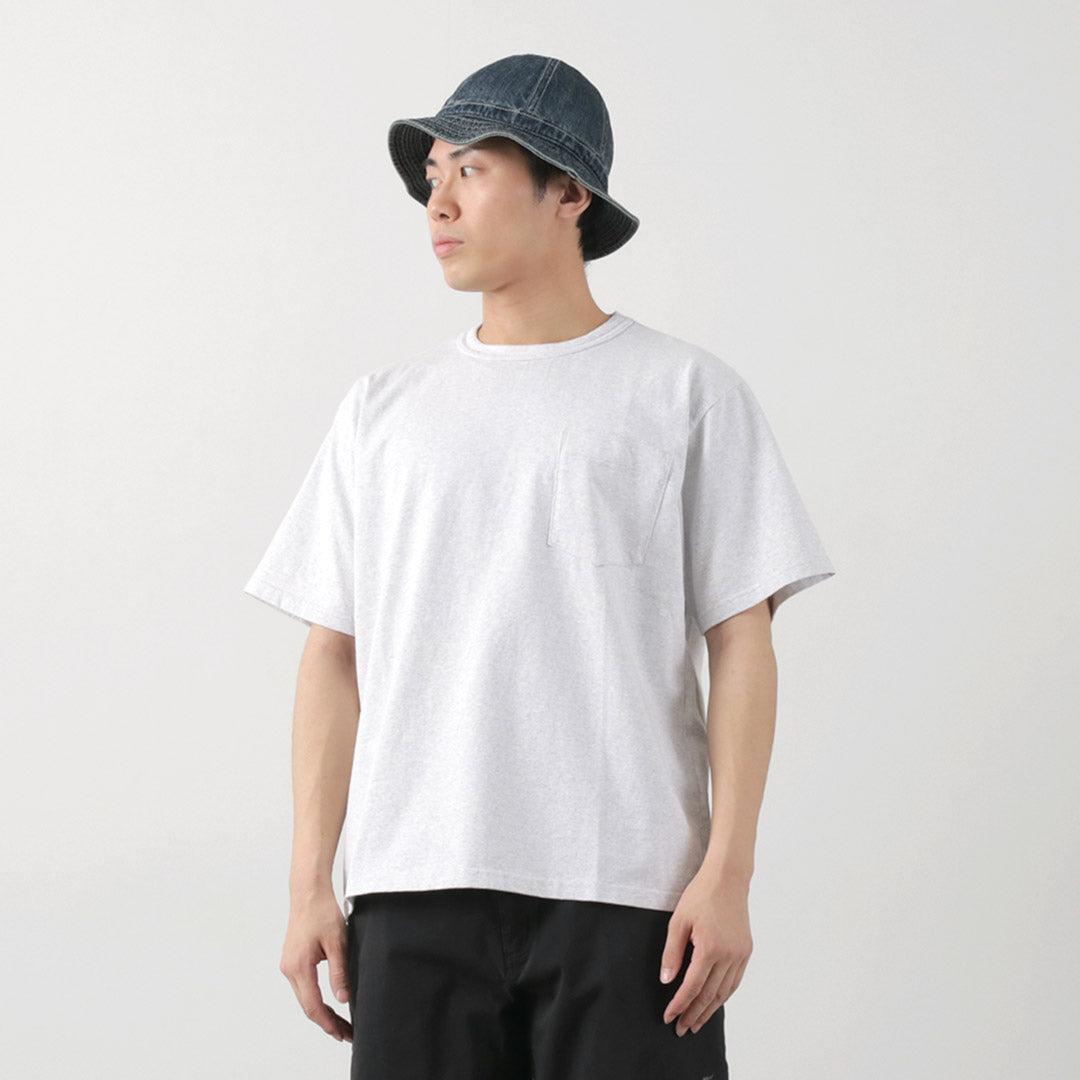 BARNS(バーンズ) タフネック ショートスリーブ ソリッド Tシャツ