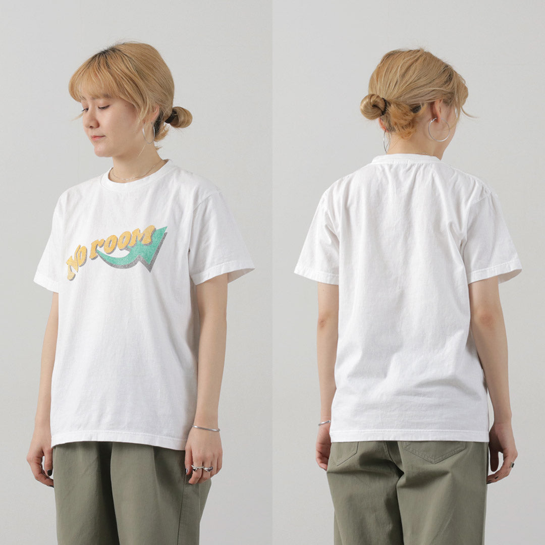 BARNS(バーンズ) リプロダクター ショートスリーブ プリントTシャツ