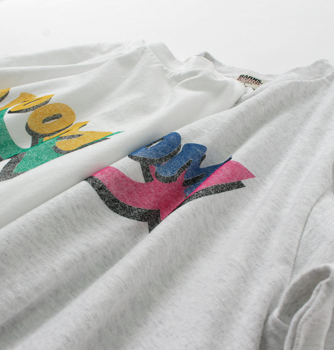 BARNS(バーンズ) リプロダクター ショートスリーブ プリントTシャツ