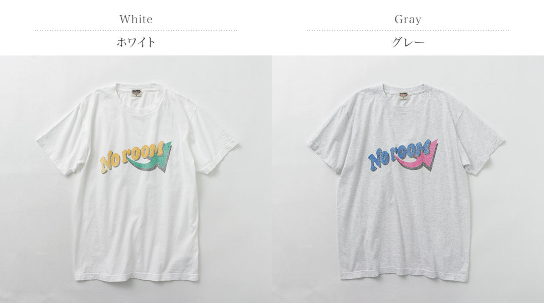 BARNS(バーンズ) リプロダクター ショートスリーブ プリントTシャツ