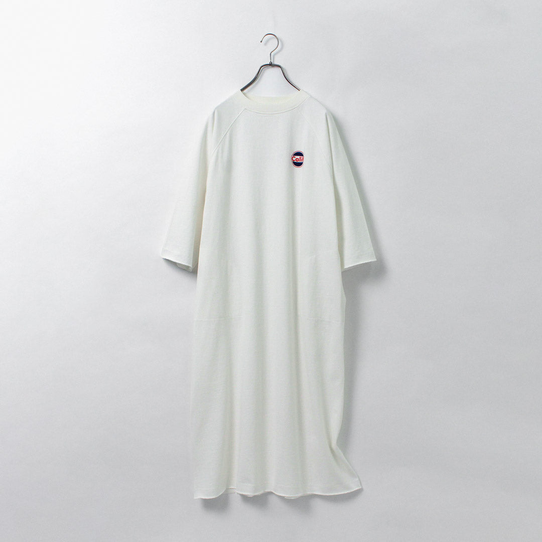 【30%OFF】BARNS(バーンズ) クラシック ヘビー プリント TEEワンピース