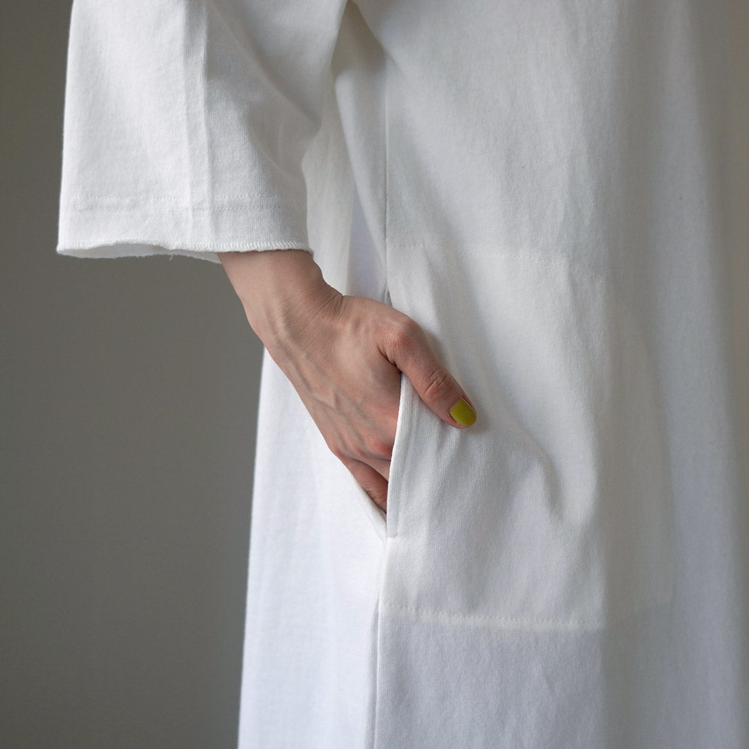 【30%OFF】BARNS(バーンズ) クラシック ヘビー プリント TEEワンピース