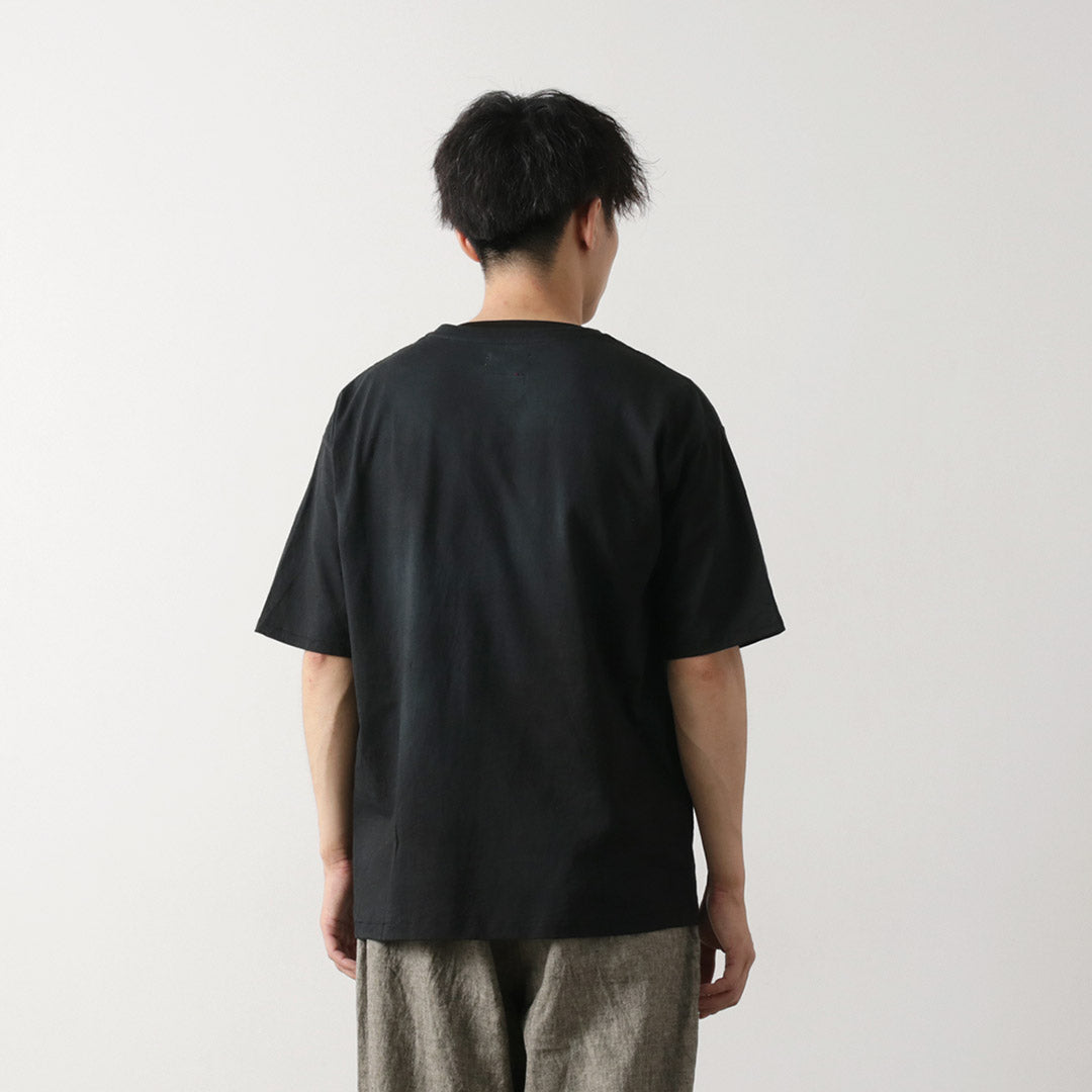ILL ONE EIGHTY(イルワンエイティー) タイダイハート ポケット ショートスリーブTシャツ