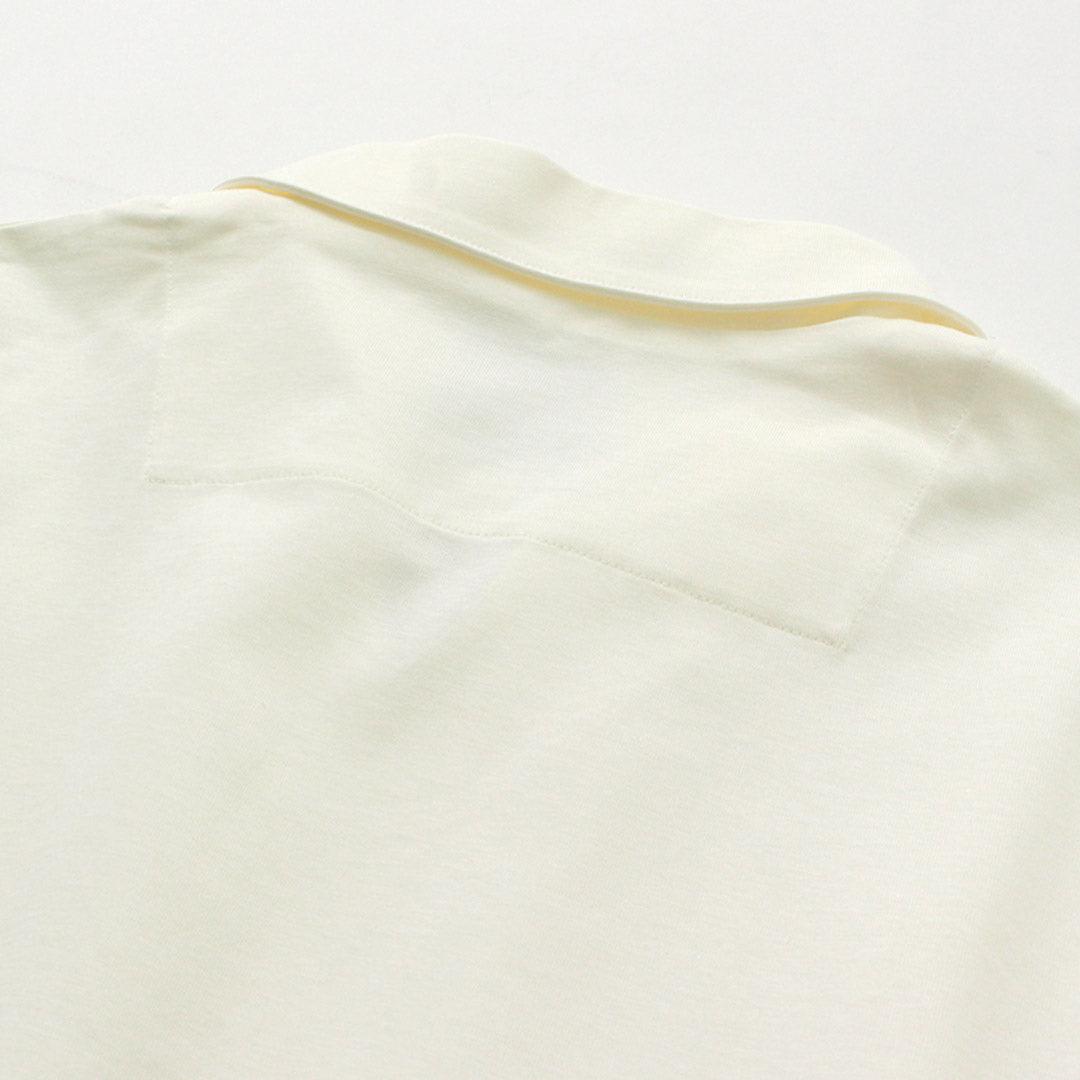 【20%OFF】RE MADE IN TOKYO JAPAN(アールイー) ドレス オーガニックコットン スキッパー ポロ 2024年モデル