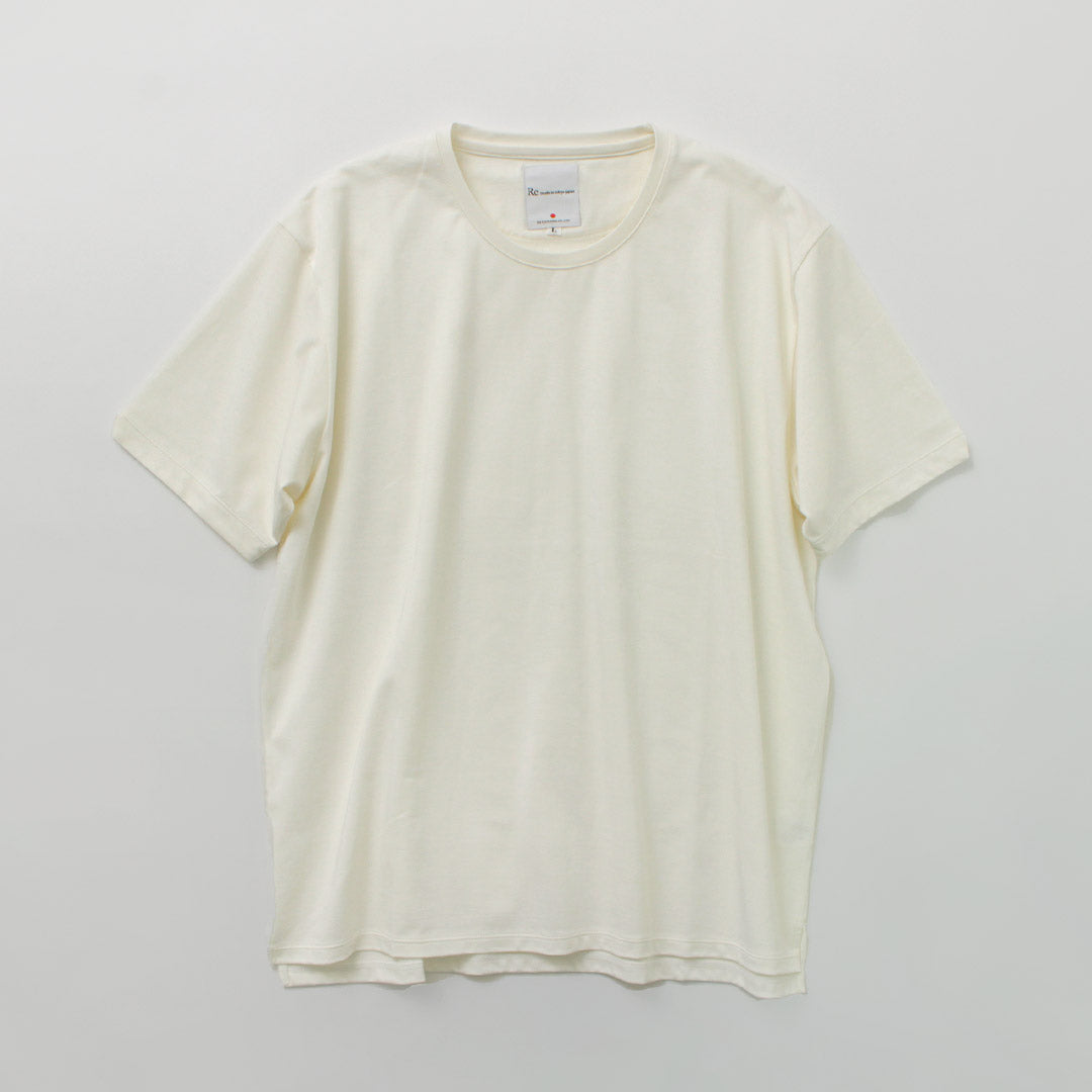 RE MADE IN TOKYO JAPAN(アールイー) 東京メイド ドレス オーガニック ヘビーウエイト Tシャツ