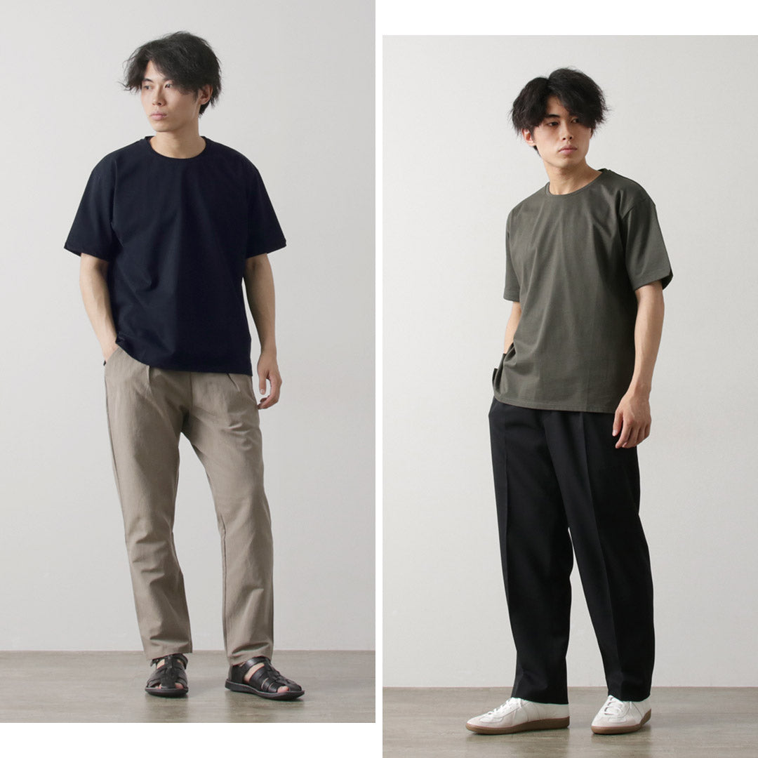RE MADE IN TOKYO JAPAN(アールイー) 東京メイド ドレス オーガニック ヘビーウエイト Tシャツ