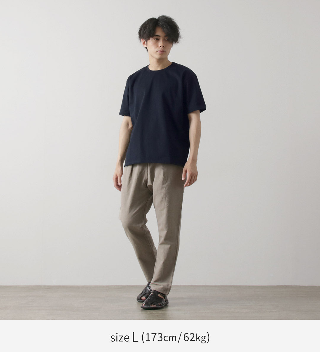 RE MADE IN TOKYO JAPAN(アールイー) 東京メイド ドレス オーガニック ヘビーウエイト Tシャツ