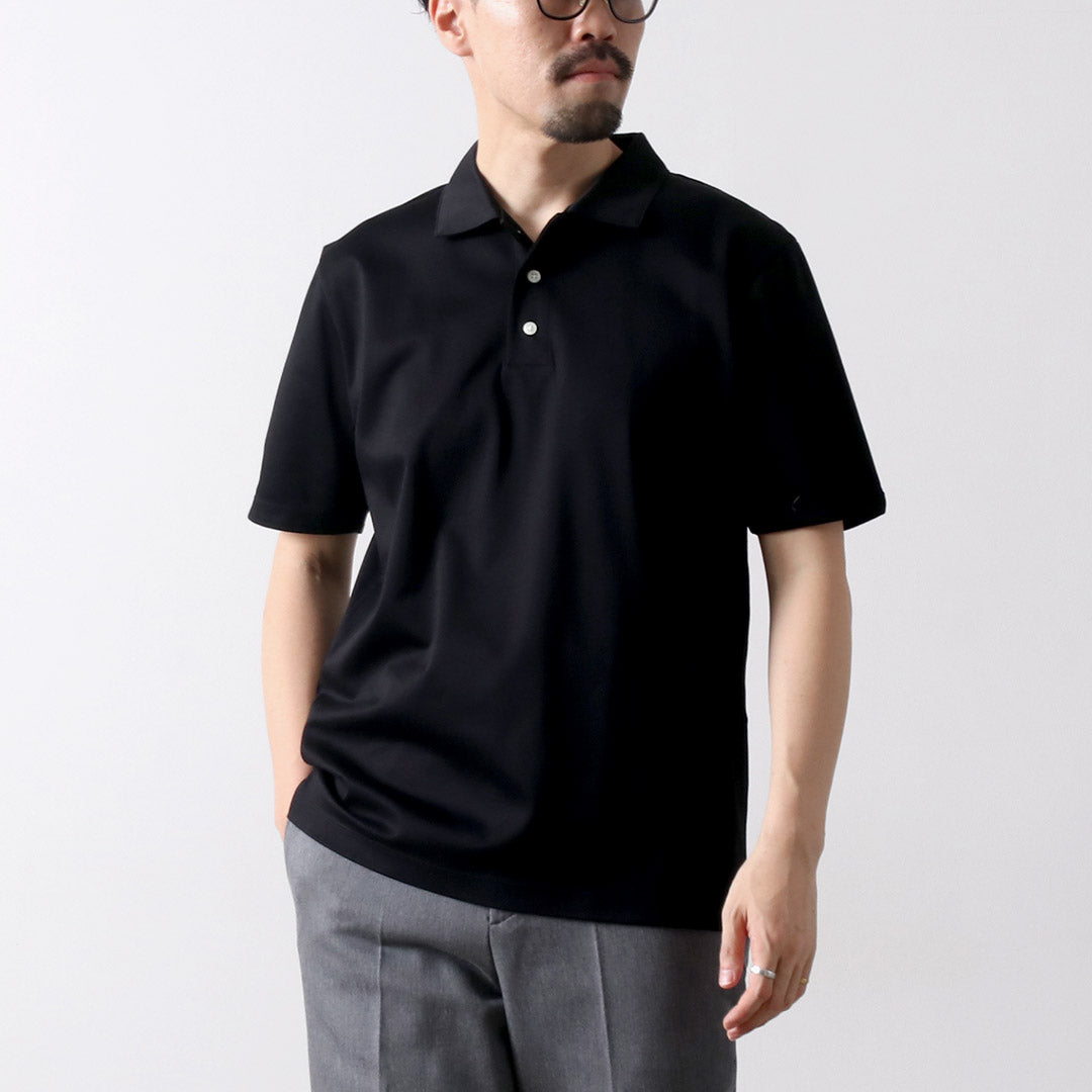 RE MADE IN TOKYO JAPAN(アールイー) 東京メイド ドレスニットシャツ ポロ
