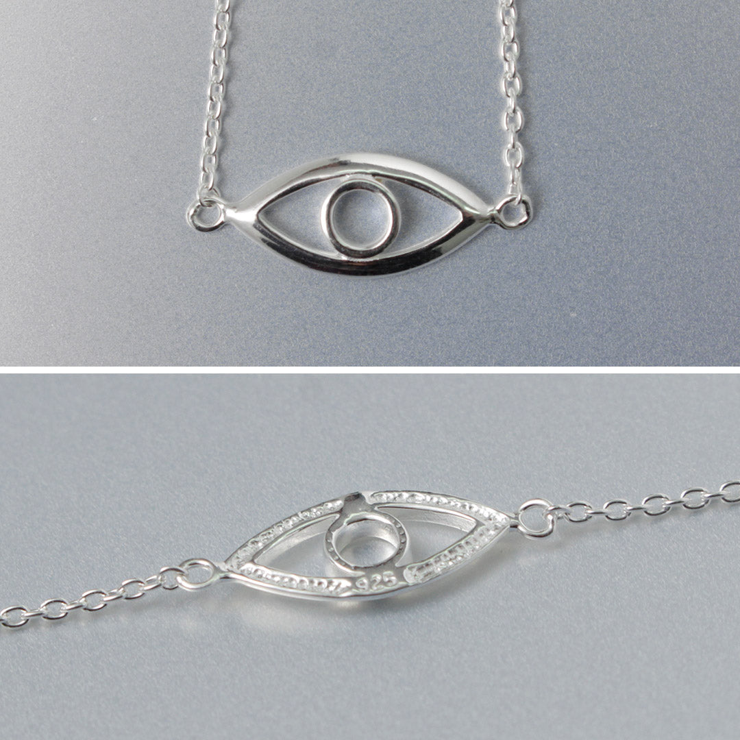 CHALISA T..(チャリッサ・ティー) イーヴィルアイ シルバーブレスレット シルバー925