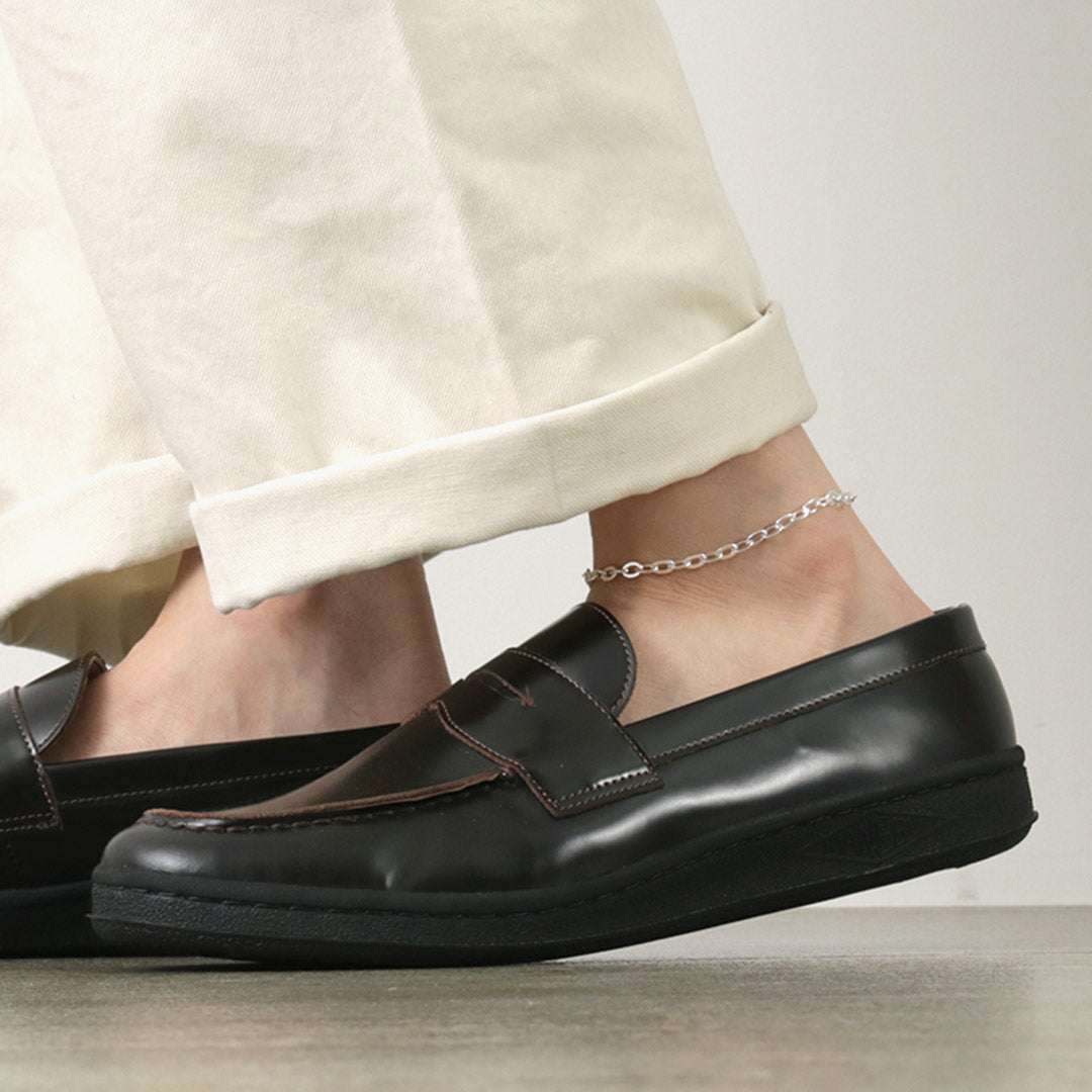 【30%OFF】phaduA (パ・ドゥア) フラットケーブルチェーン アンクレット シルバー925