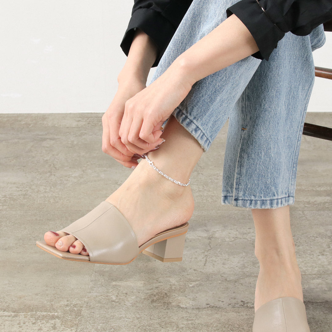 【30%OFF】phaduA (パ・ドゥア) セミソリッドアンカーチェーン アンクレット シルバー925