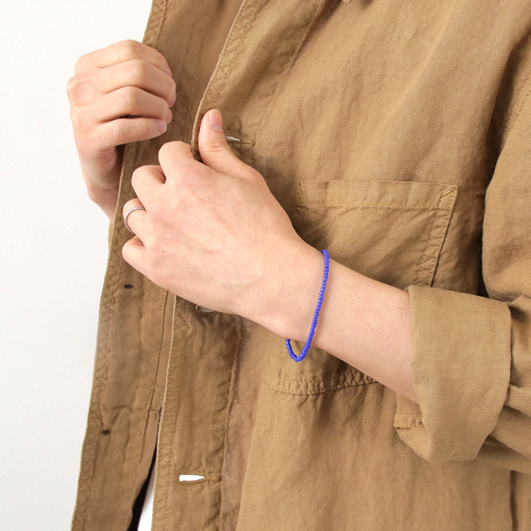 【50%OFF】phaduA (パ・ドゥア) ソリッドグラスビーズ ブレスレット