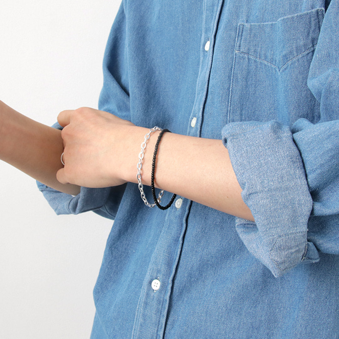 【50%OFF】phaduA (パ・ドゥア) ソリッドグラスビーズ ブレスレット