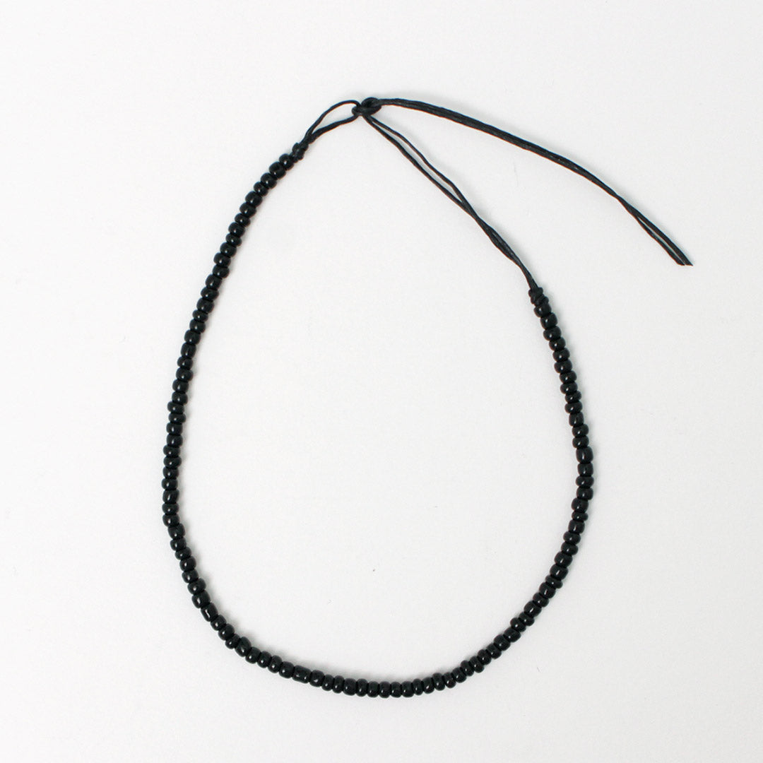 【50%OFF】phaduA (パ・ドゥア) ソリッドグラスビーズ アンクレット