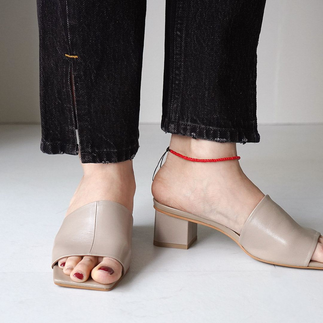 【50%OFF】phaduA (パ・ドゥア) ソリッドグラスビーズ アンクレット