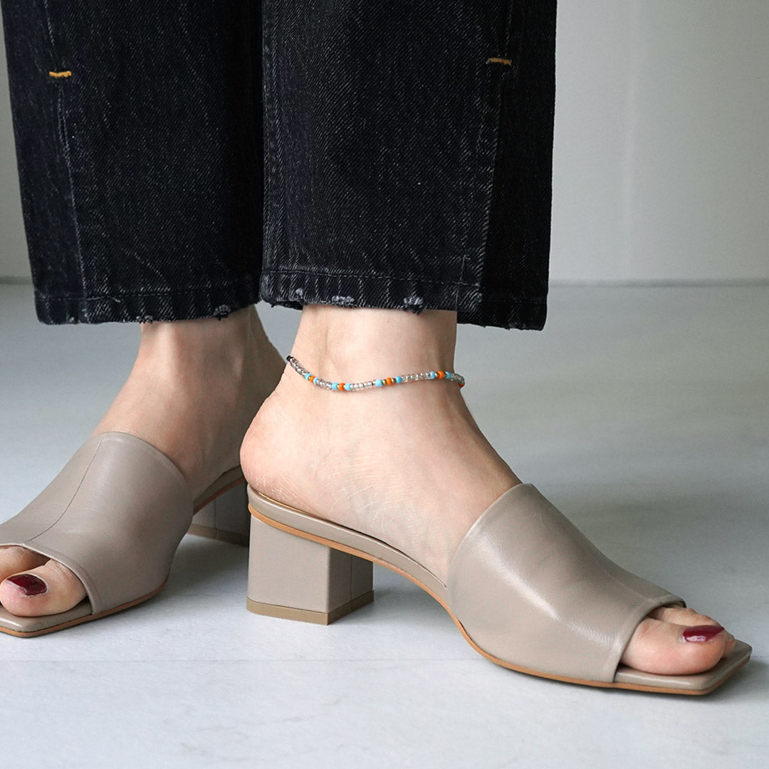 【50%OFF】phaduA (パ・ドゥア) マルチカラーグラスビーズ アンクレット