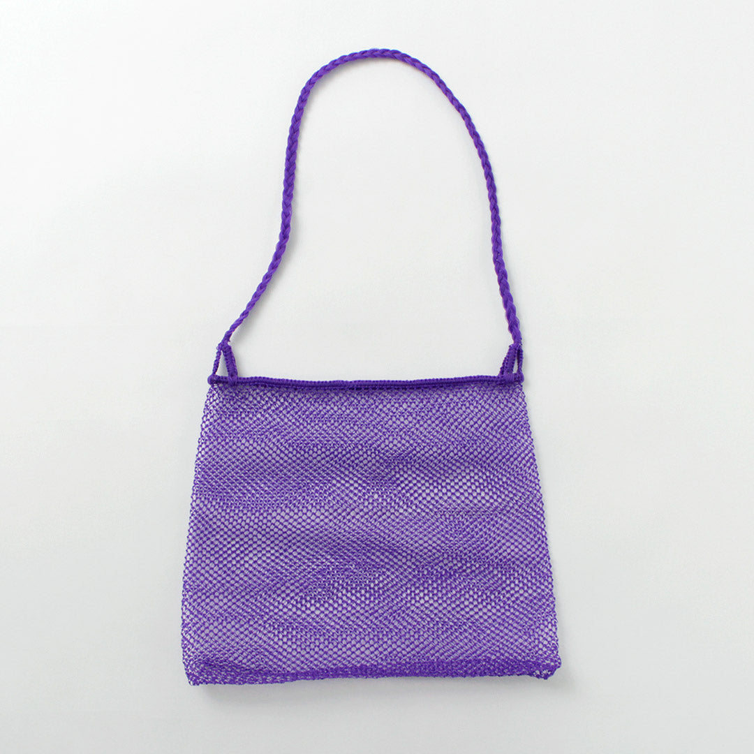 【50%OFF】phaduA(パ・ドゥア) フィッシュネット ショルダーバッグ メッシュ